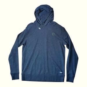 NWT Straight Down Long Sleeve Grove Hoodie Charcoal Color Size Medium